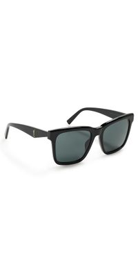 Saint Laurent SL M170 Sunglasses Black-Black-Black One Size