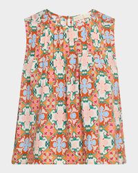 Letta Pleated Tank Top