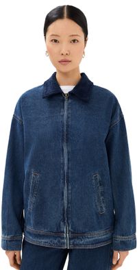 Lioness Workwear Jacket Blue Denim L