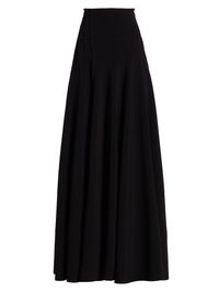 Women's Grace A-Line Maxi Skirt - Black - Size XXS