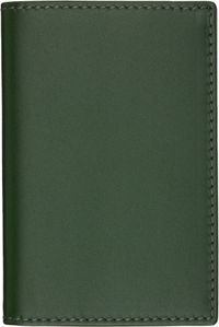 COMME des GARÇONS WALLETS Green Classic Group Card Holder