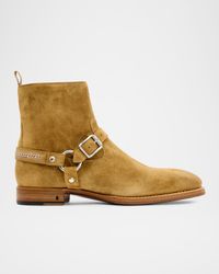 Men's Regent Harness Suede Ankle Boots