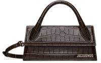 JACQUEMUS Brown La Croisière 'The long Chiquito' Bag