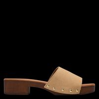 Jb Martin - Mules hautes en cuir - Taille 41 - Marron
