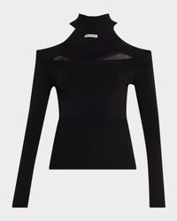 Lila Off-The-Shoulder Top