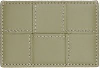 Bottega Veneta Green Cassette Credit Card Holder