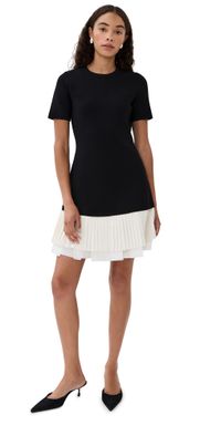 SIMKHAI Lorin Mini Dress Black multi M