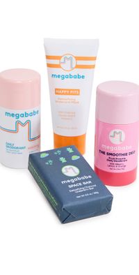 Megababe CLEAN PIT ROUTINE Detoxifying Underarm Kit No Color One Size
