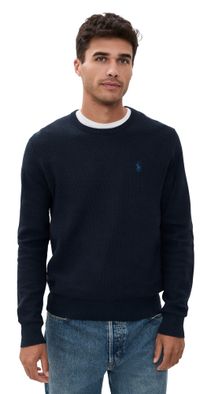 Polo Ralph Lauren Cotton Crewneck Sweater Navy Heather XXL