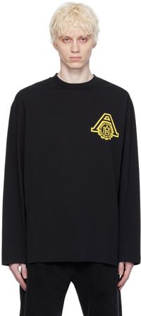 Ambush T-shirt à manches longues noir à logo
