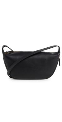 Madewell The Sling Crossbody Bag in Leather True Black One Size