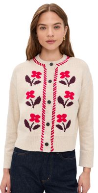 RAILS Mavie Cardigan Carmine Floral XL