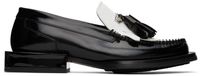 EYTYS White & Black Rio Loafers