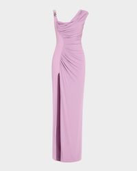 Ruched Jersey Gown