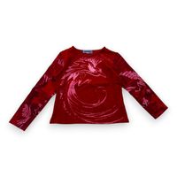 Kenzo - Seconde Main - T-shirt enfant rouge - 4 ans - Taille 4A - Rouge