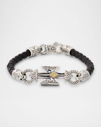 Men's Hydra Leather Bracelet