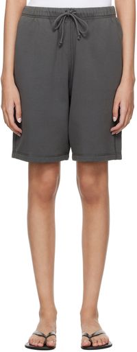 The Row Short Stanton gris