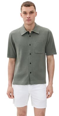 rag & bone Refined Knit Dalton Shirt Pvmt XXL