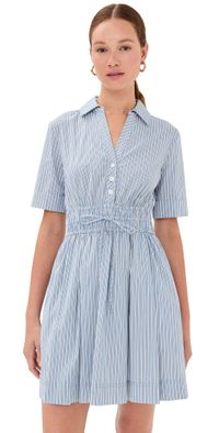 Veronica Beard Susan Dress Blue/Multi 4