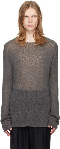 The Row Gray Flavio Sweater