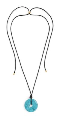 MAYAMAR Turquoise Rope Necklace Turquoise One Size