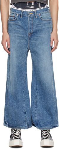 doublet Jean Robot Legs bleu