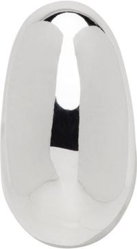 Maria Black Silver Tryvann Pillow Single Earring