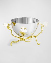 Butterfly Ginkgo White & Gold Small Bowl