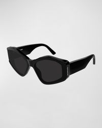 Acetate Cat-Eye Sunglasses