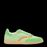 Bensimon - Baskets basses en cuir mélangé - Taille 41 - Vert