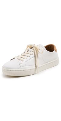 Soludos Ibiza Classic Lace Up Sneakers White 7.5