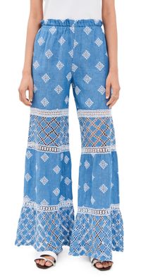 Temptation Positano Senape Pants Blue Jean S