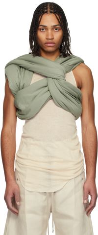 Rick Owens Green Hollywood Triple Donut Top