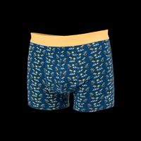 Billybelt - Boxer en coton biologique - Taille 2XL - Bleu