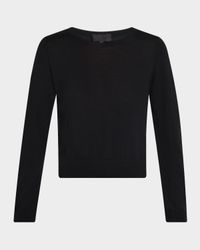 Oriana Wool Crewneck Sweater