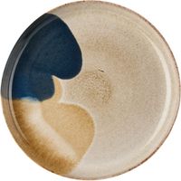 The Conran Shop Beige & Blue Reactive Platter, 35 cm