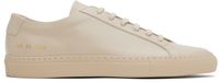 Common Projects Beige Original Achilles Low Sneakers