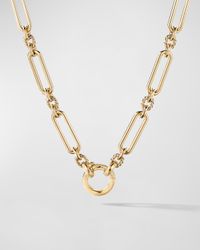 Lexington Chain Necklace in 18K Gold, 6.5mm, 17.5"L