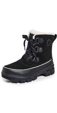 Sorel Tivoli V Boots Black/Fawn 6.5