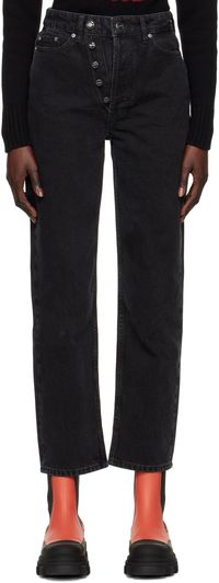 GANNI Black Figni Jeans