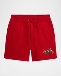 Boy's Seasonal Fleece Shorts, Size 2-7