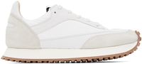 Spalwart Gray & White Tempo Low Sneakers