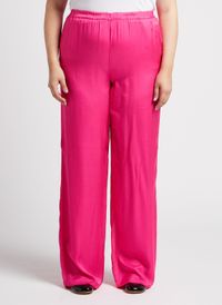 Persona By Marina Rinaldi - Pantalon large fluide - Taille 27 - Rose