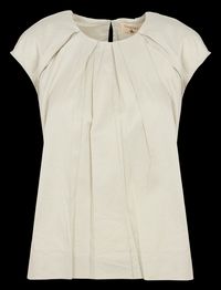 Cotelac - Blouse col rond en coton mélangé - Taille 3 - Beige