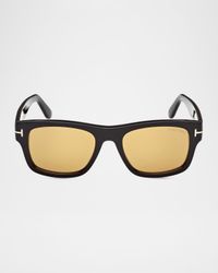 Smith 55mm Rectangular Sunglasses