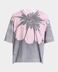 Men's Hen Oversized Graphic T-Shirt