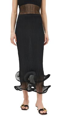 SIMKHAI Kelso Skirt Black S