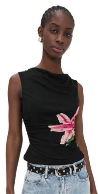 RAILS Fete Tee Peach Lily XS