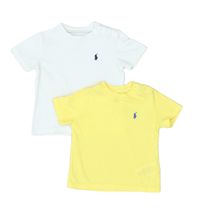 Polo Ralph Lauren - Seconde Main - Ensemble bébé blanc - 12 mois - Taille 12M - Blanc