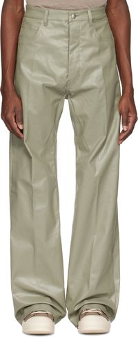 Rick Owens Green Hollywood Geth Jeans